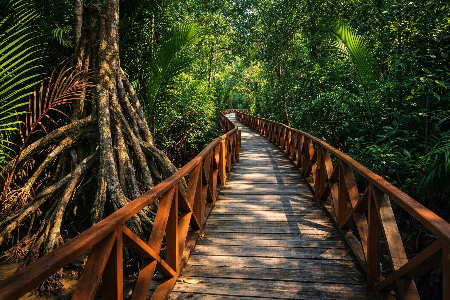 dhani nallah mangrove walkway