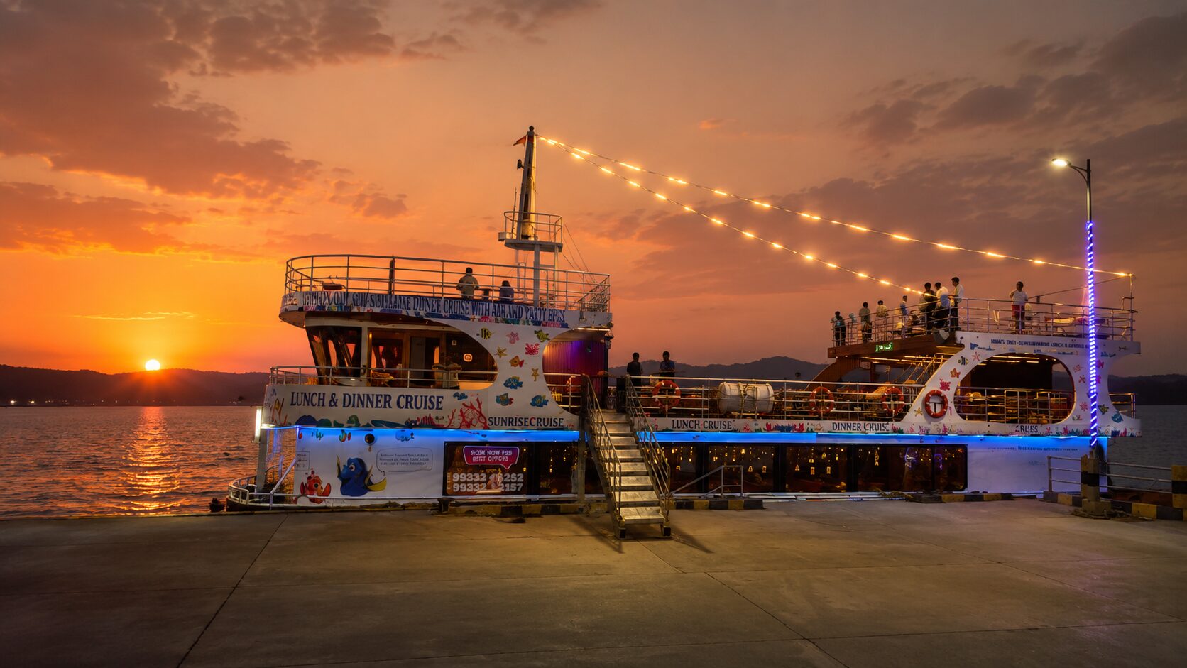 Sunset cruise Andaman Islands