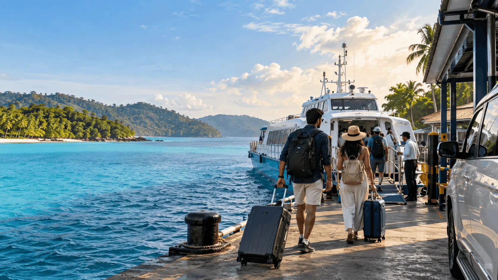 Andaman trip planning lessons learned on the ground — island coastline at golden hour